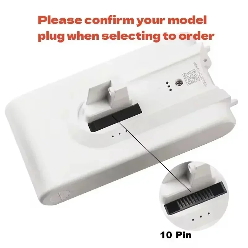 25,2 V 5000 mAh Für Xiaomi Mijia Staubsauger V8 V9 V9B V9P V10 XR VVN3 VVN4 Dreame Staubsauger Lithium-batterie hohe qualität