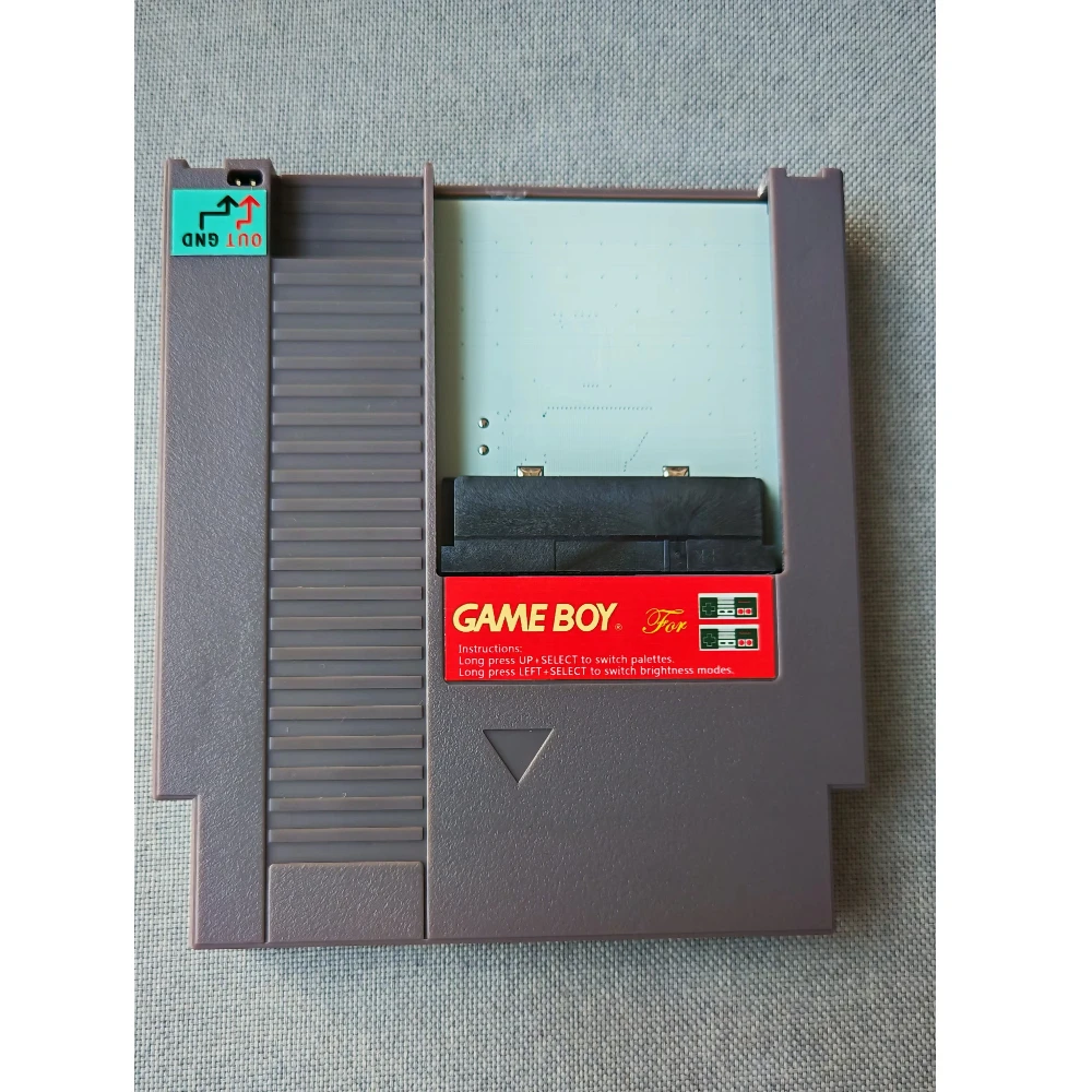

Конвертер-картридж NES to Game Boy — игры Game Boy на консоли NES с оригинальным чипом и поддержкой RGBS
