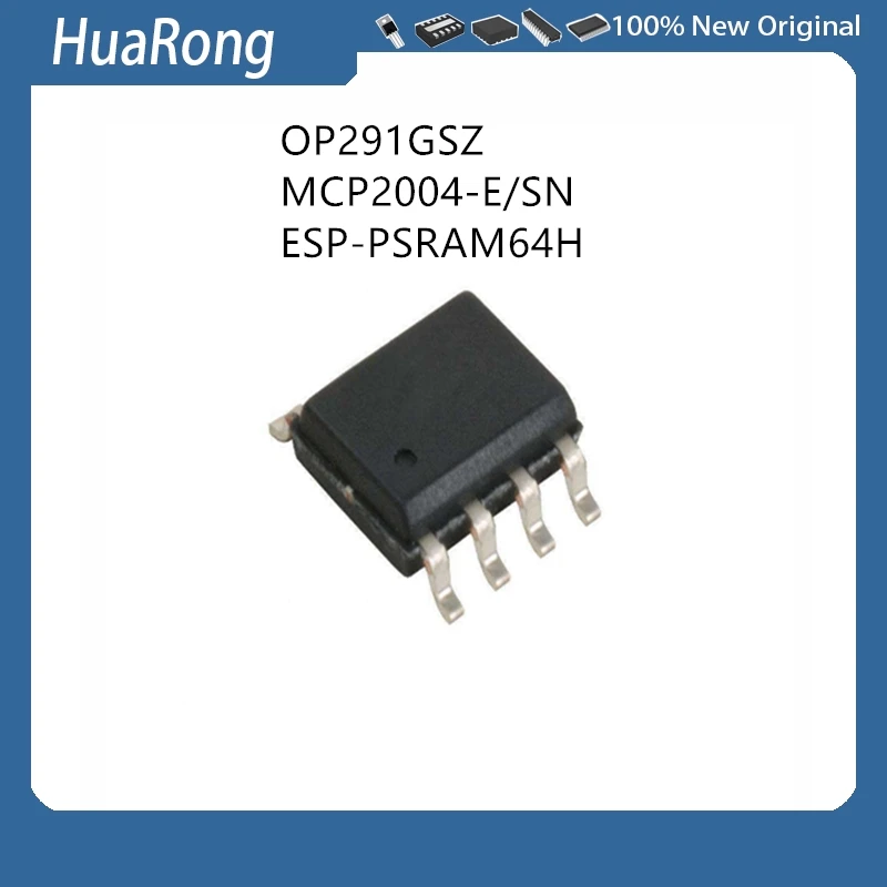 10Pcs/Lot OP291 OP291GSZ OP291G MCP2004-E/SN MCP2004 2004E ESP-PSRAM64H  PSRAM64H SOP8