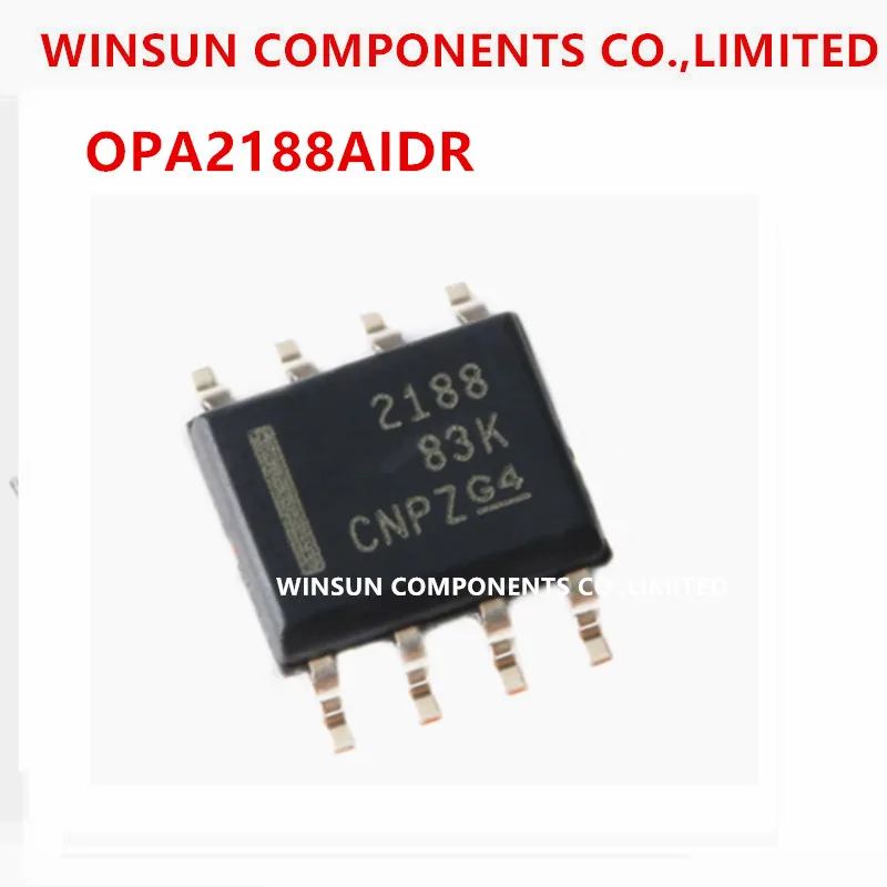 (10 Stück) 100 % neues importiertes Original OPA2188AIDR OPA2188AID 2188 160pA 2 MHz SOIC-8