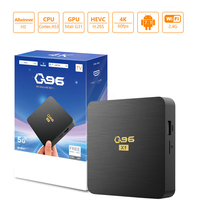 q96 X1 TV Box 4K HD Video Set Top 2G 64GB android tv box AllWinner H3 WiFi 2.4G Smart Multimedia Player tv box