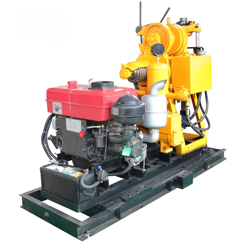 YG 200m Hydraulic Coring Water Well Drilling Rig Machine Construction Equipment Core Water Well Drilling Rig with Tower Price