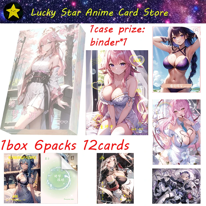 Cartes de collection Goddess Story, carte Waifu ReplParty, boîte de rappel Doujin, carte rare, jouets et cadeaux, le plus récent