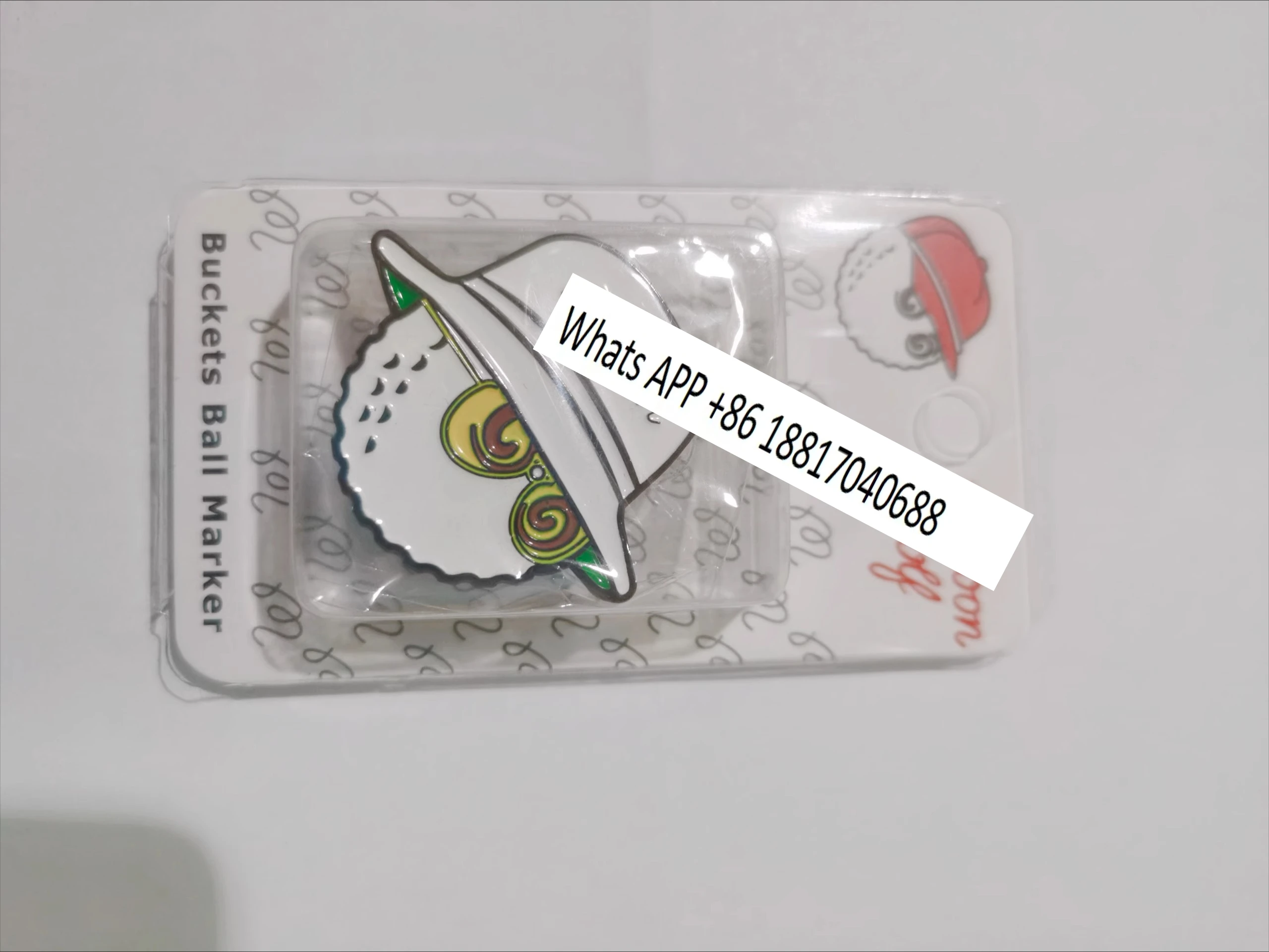 

Новый магнитный металлический зажим для кепки для гольфа Langfang Craft, зажим для бейсболки, зеленое положение