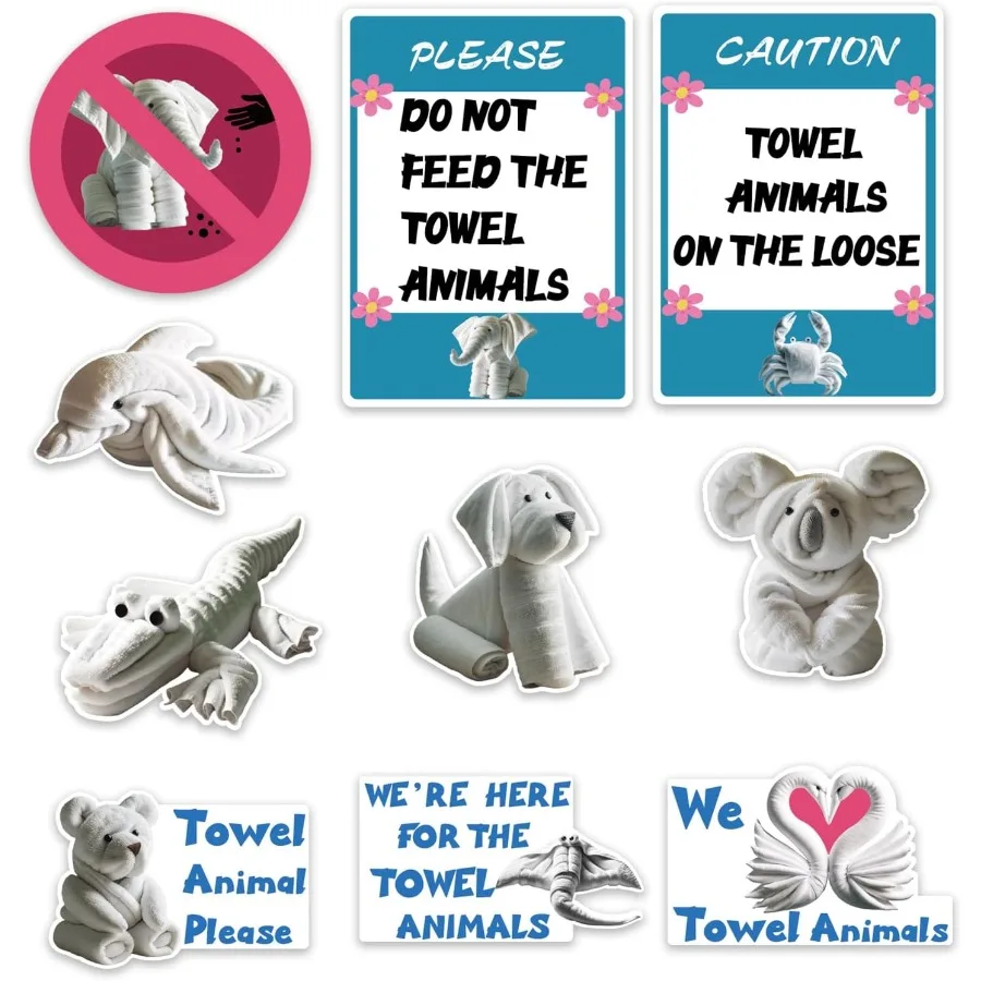 

10 шт. украшения для круизных дверей, магнитные магниты для полотенец с животными, забавные карнавальные круизные дверные магниты для круизного корабля, дверная холодильная часть