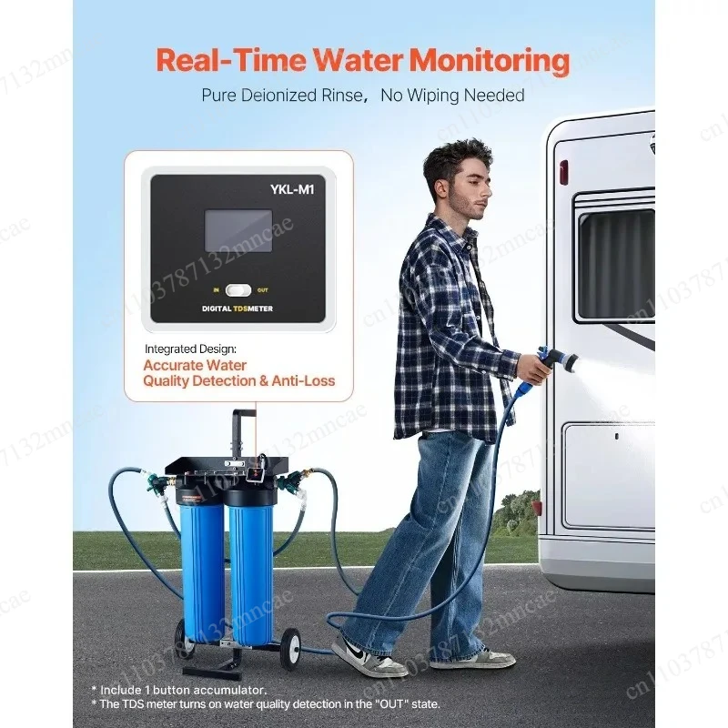 Deionized Water Equipment Spotless Integrated TDS Meter Car Wash System