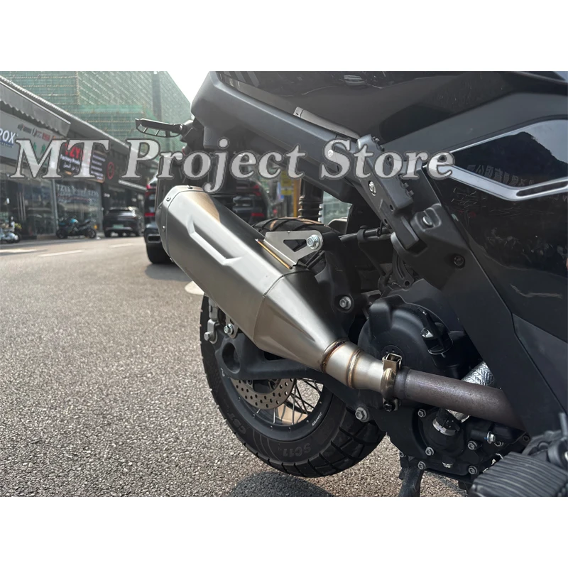 Slip On For ZONTES ZT368G ZT368 ZT 368 G D E M K 2025 - 2027 Motorcycle Exhaust System Modify Muffler Pipe Escape Moto DB Killer
