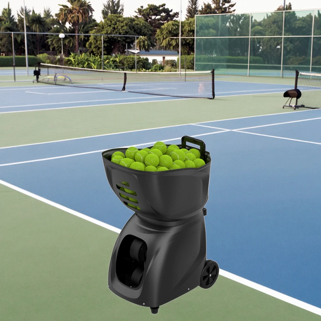 

High Quality Portable Automatic Singles Tennis Padel Training Machine Effective Master Level ABS Equipment Direct Sales