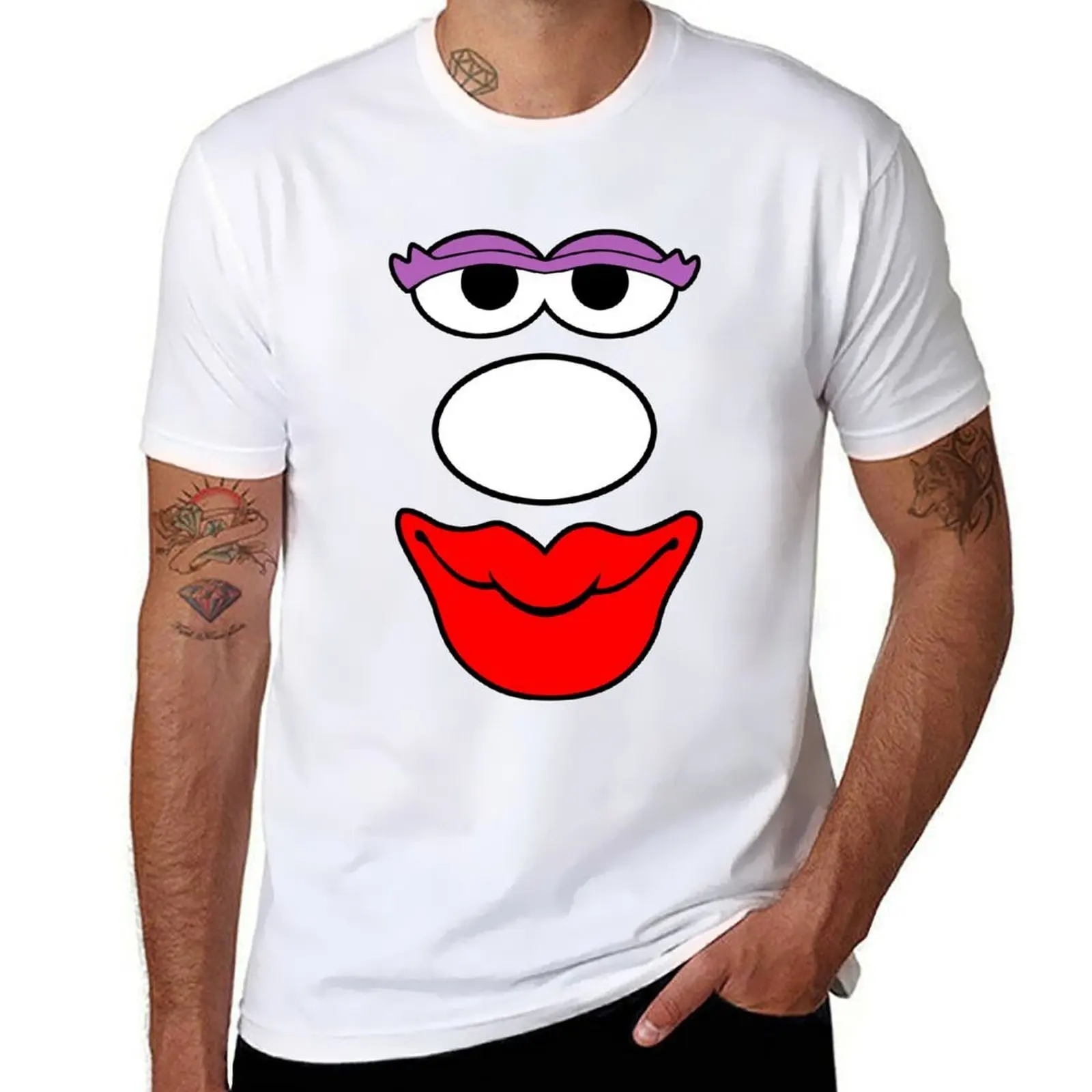 

Mrs Potato Head T-Shirt funny t shirts man man t shirt luxury T-Shirt