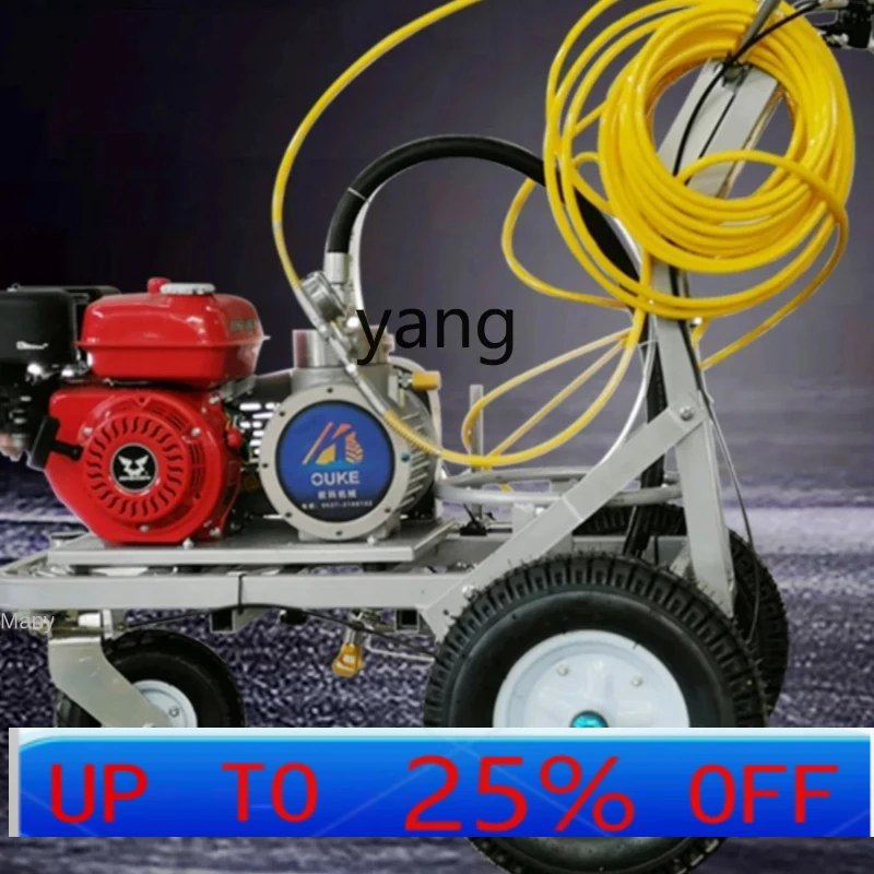 LTT hand-push road marking community parking space cold spray marking machine highway