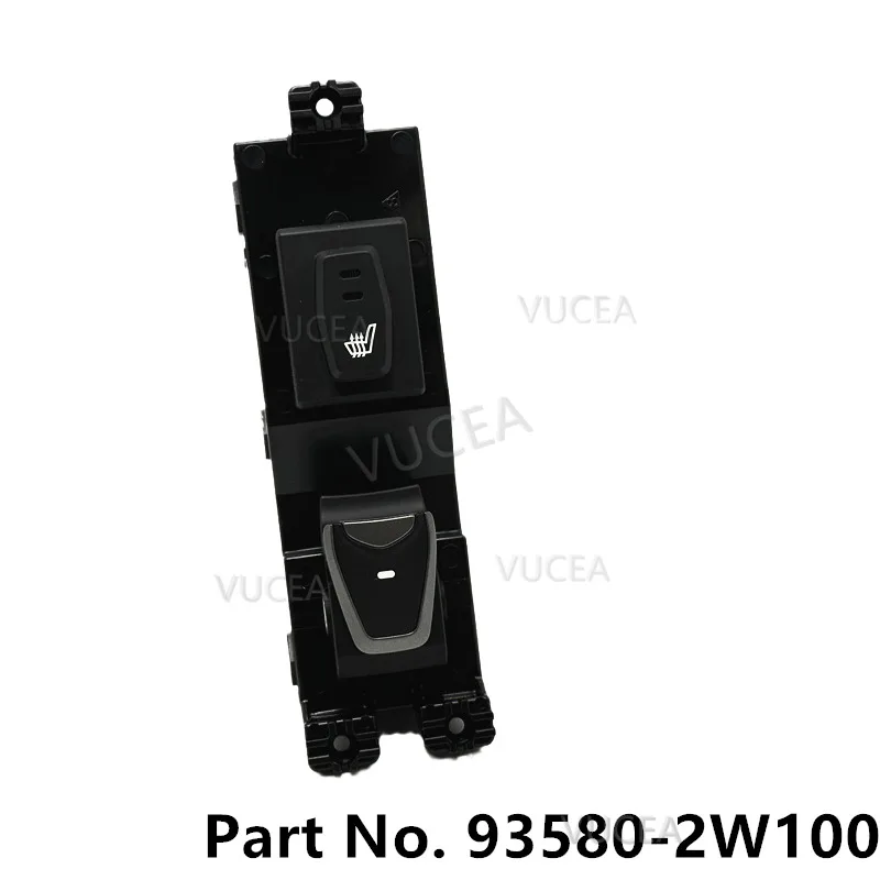 NEW OEM SWITCH ASSY For 2013-2015 HYUNDAI SANTA FE Botao Vidro Porta Direita Seat Heating Switch Button 935802W100 93580-2W100