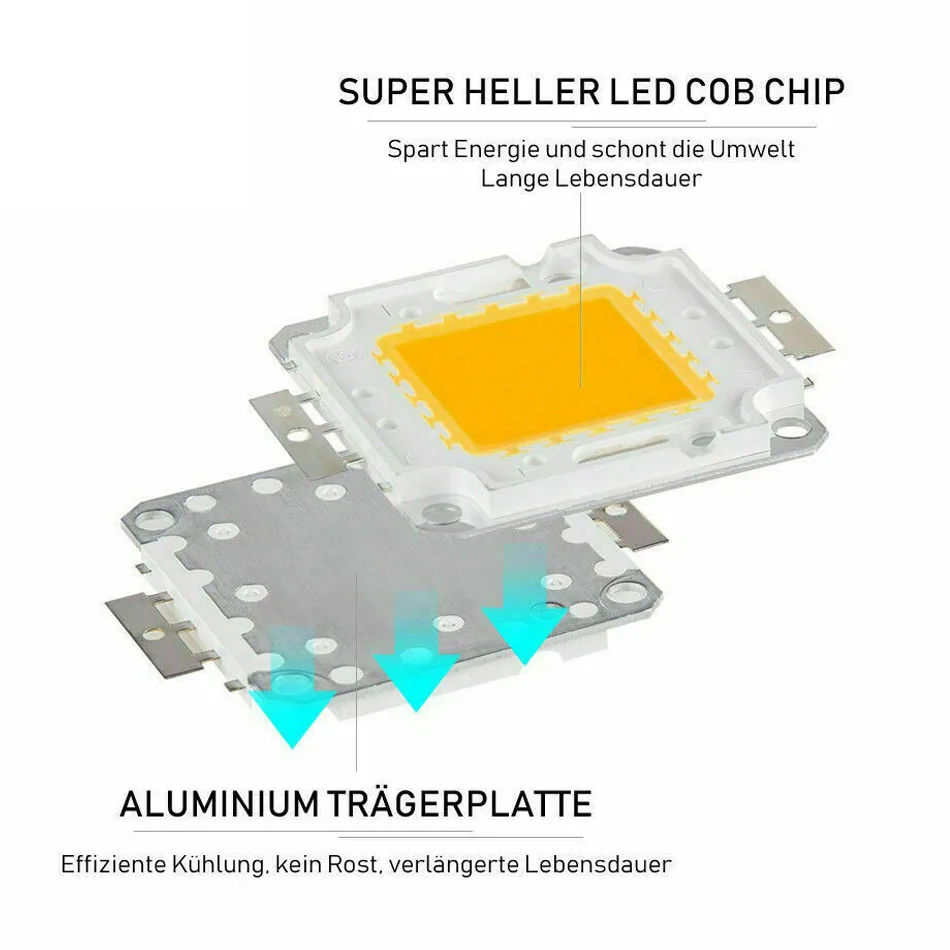 3W 5W 10W 20W 30W 50W 100W LED Yellow 100 Watt 1600-2000K 590nm LED COB Chip SMD DIY Super Bright Light Lamp Bulbs