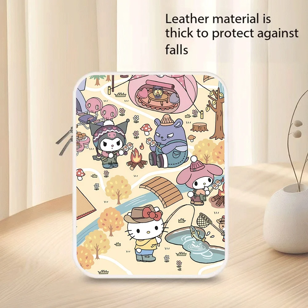 

New Hello Kitty Culomi Cinnamon10 11 12 13 14 15 Inch Laptop Sleeve PU Tablet Bag Storage Bag Laptop Sleeve Bag for Macbook Gift