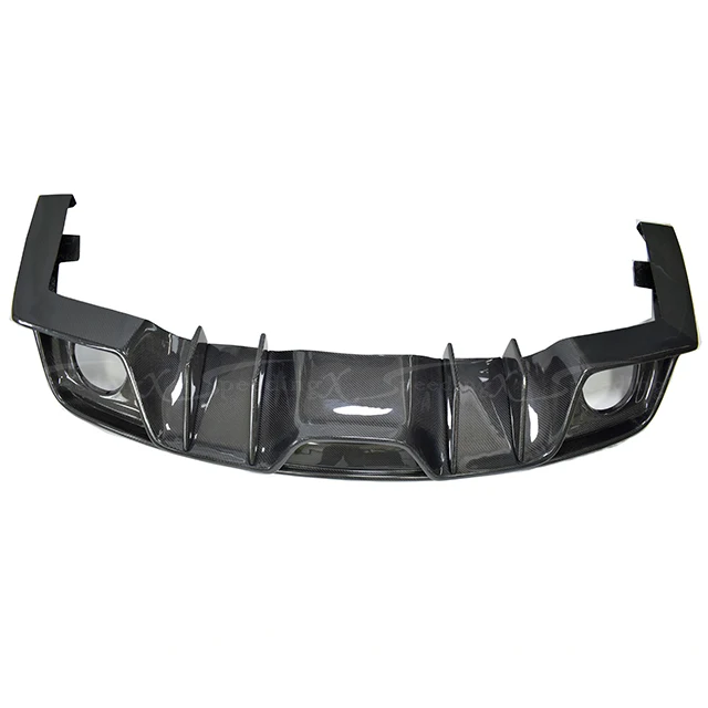 

CUSTOMIZED CARBON FIBER REAR BUMPER DIFFUSER for 2014 2015 2016 2017 FORD MUSTANG BODY KIT