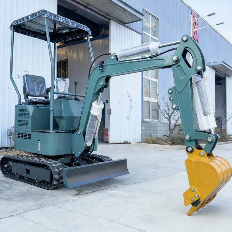 

Мини-экскаватор 1,2 тонны с двигателем YANMAR, стандарт EPA/Euro 5, строительная техника для Европы, многофункциональные мини-погрузчики, дизельные, европейского производства.