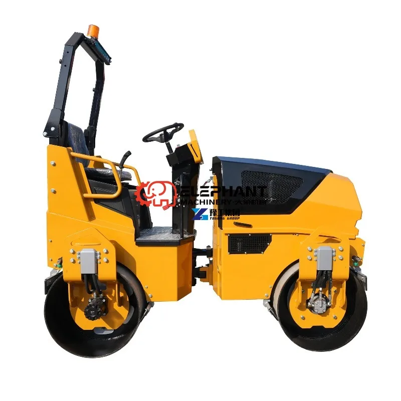 Ride on Mini Vibratory Road Roller Compactor Asphalt Soil Earth Compaction Equipment for Pavement Construction