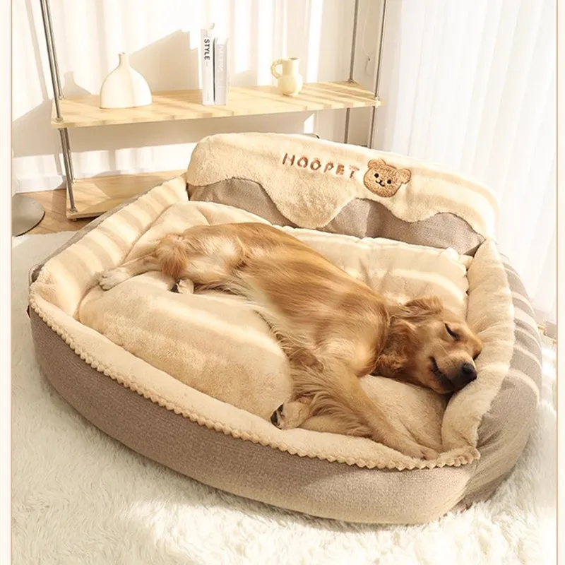 Dog kennel, winter warm, medium and large sized dog, Golden Hair, German Mu, Jugui, corgi, pet, sleeping, cat kennel