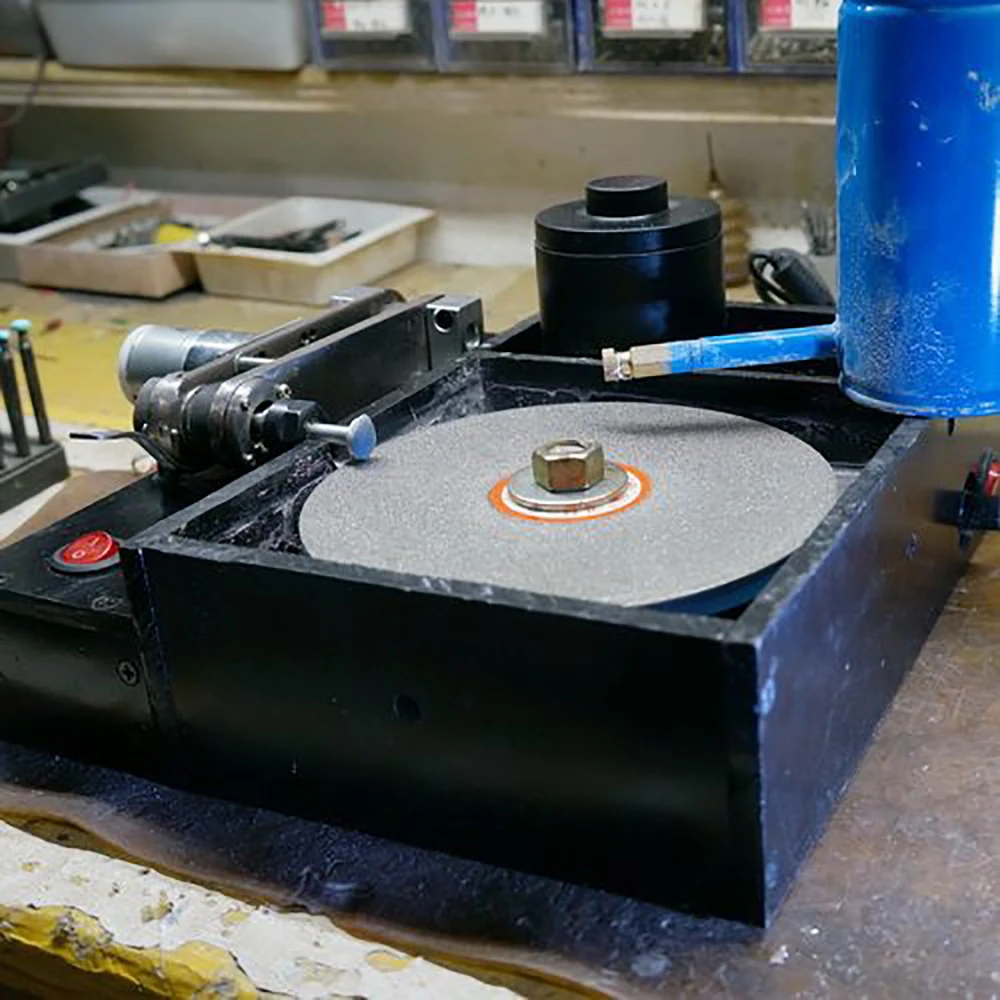 110-220V Home Desktop Jewelry and Gemstone Grinding Machine, Adjustable Speed
