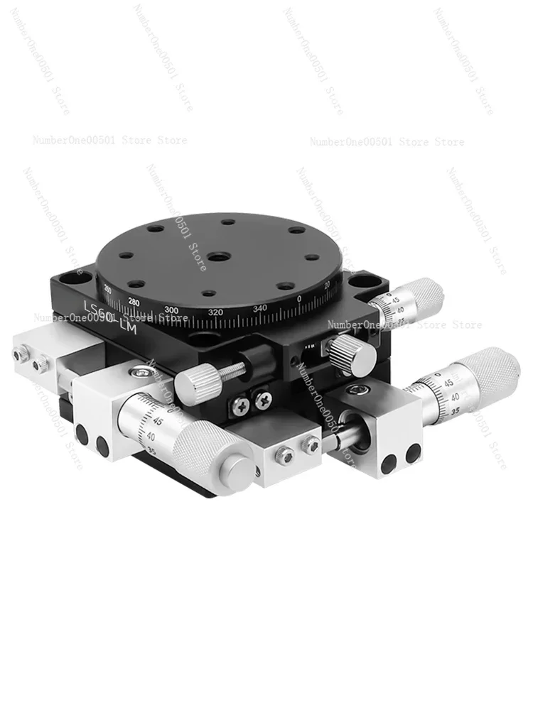 XYR Three-axis Displacement Platform Precision Fine-tuning Optical Mobile Alignment Sliding Table Manual Table LS60-LM