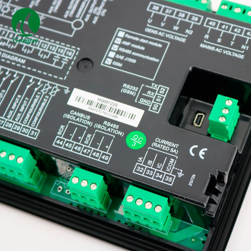 SmartGen HGM7220 발전기 컨트롤러