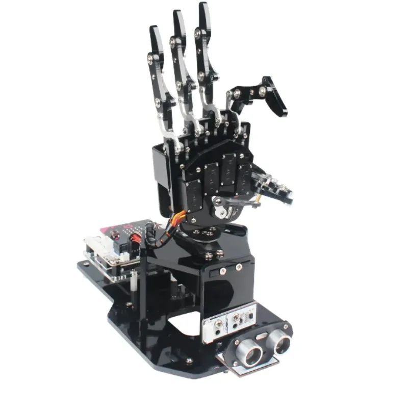 NEW Hiwonder Educational Robotic Hand uHandbit Powered by micro:bit Support Multiple Control Methods