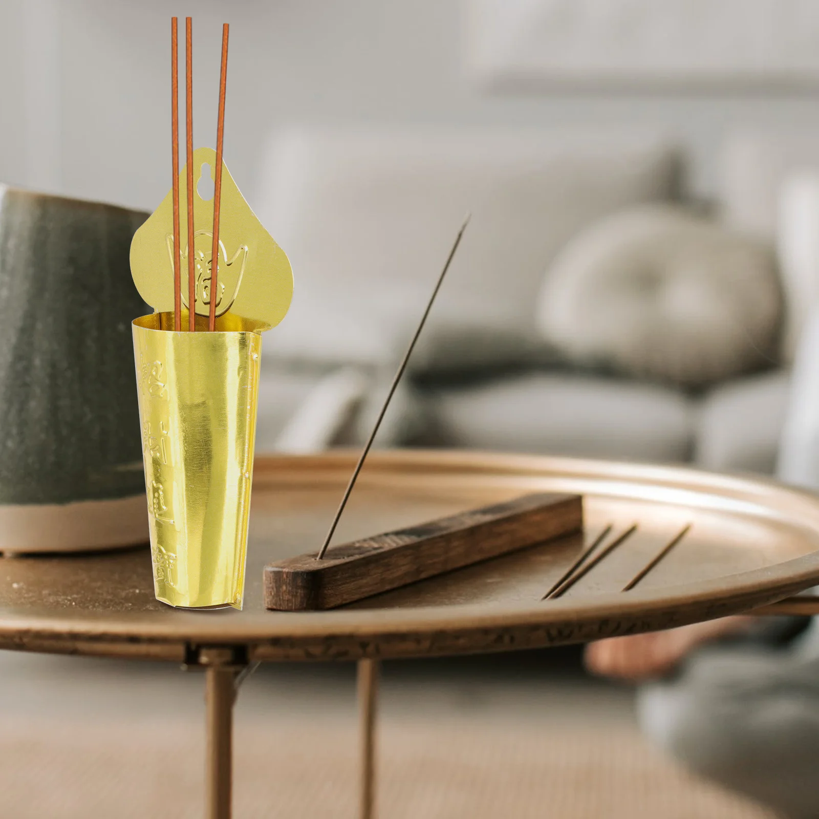 مبخرة معلقة على الحائط، مبخرة جدارية صغيرة على شكل حديد، لتنقية التأمل #4