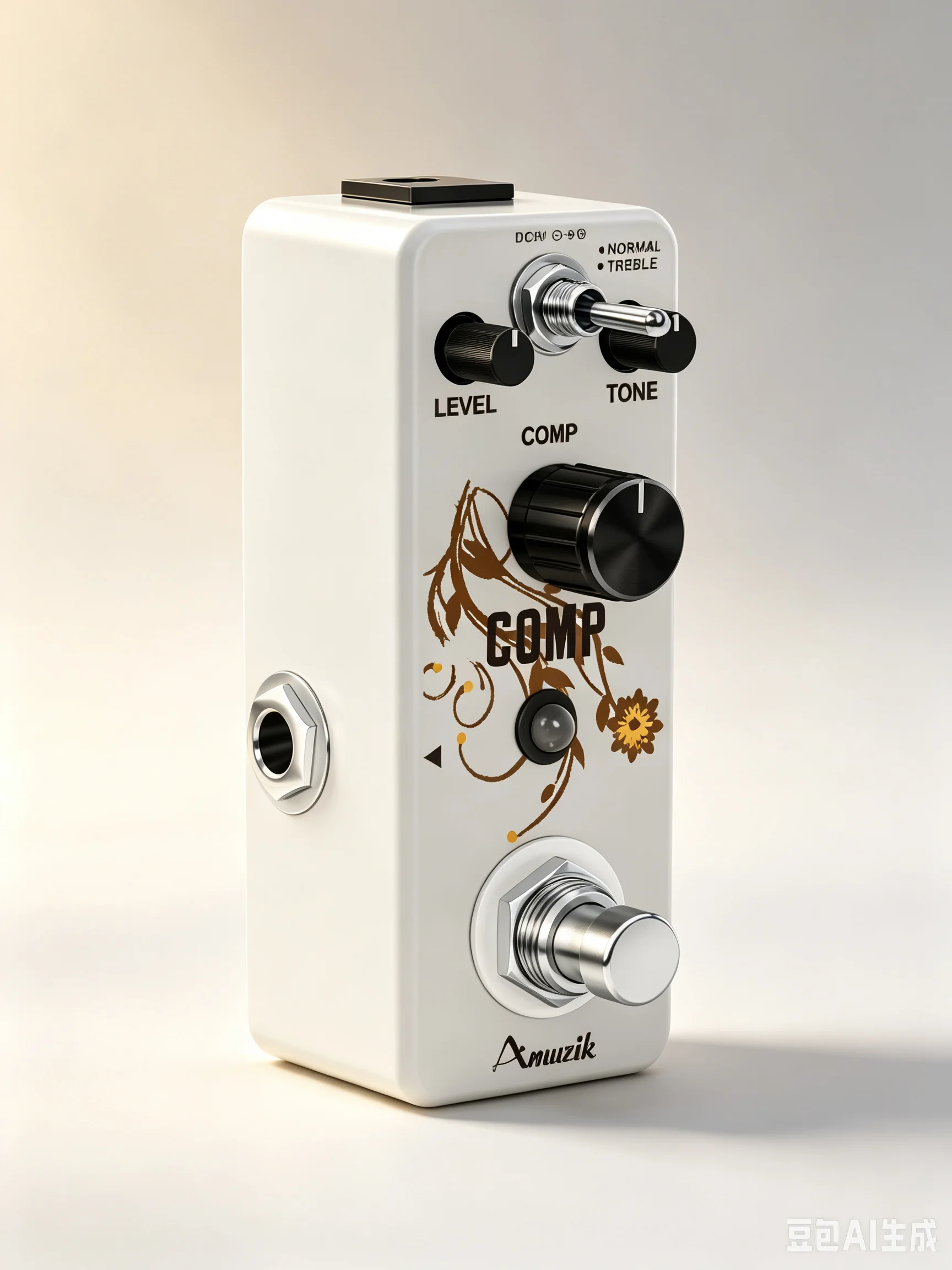 AMUZIK LEF333 Guitar Compressor Pedal Digital Comp Effect Pedals For Electric Guitar Classic Studio Grade Compressor True Bypass view 4