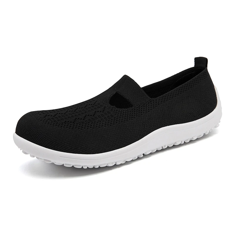 

New Women's Mesh Barefoot Casual Shoe Breathable Lightweight Walking Shoes Minimalist Design Soft Sole Anti Slip Plus Size 42