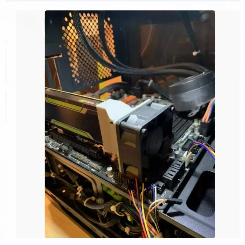 For NVIDIA  Tesla  P4 M4 T4 half height knife card graphics  cooling fan 6cm