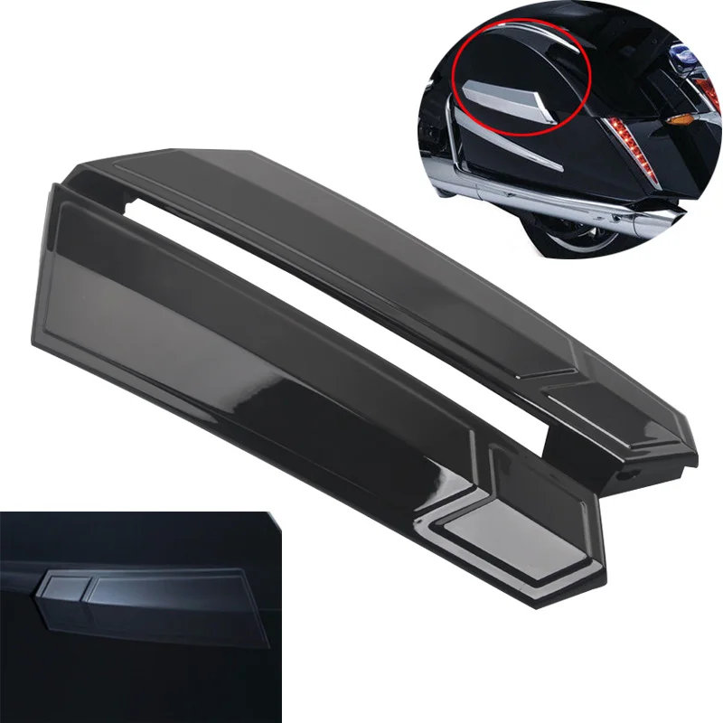 

2 шт. черные и хромированные накладки на петли кофров для мотоциклов Victory Cross Country, Hard-Ball, Magnum, Cross Roads 2010-2017, аксессуар для мотоцикла