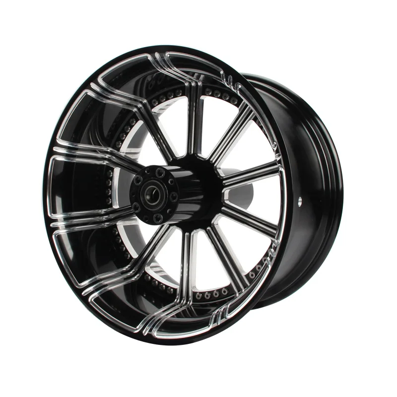 

Forged Aluminum 18 Inch Rear Wheel Black Aluminum Alloy Wheels Rims For Harley Davidson Motorcycles After 2008-2019