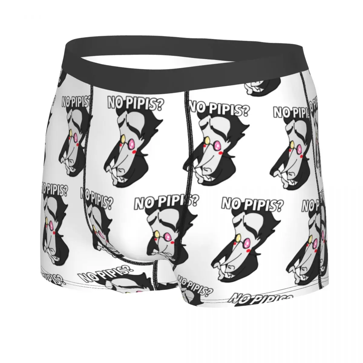 Deltarune Spamton Undertale Men's Boxer Briefs, Highly Breathable Underwear,Top Quality 3D Print Shorts Gift Idea