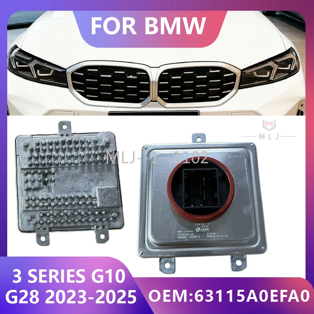

OEM 63115A0EFA0 Car LED Headlight Electronics Control Unit For BMW 3 SERIES G10 G28 2023-2025 DRL Headlight Ballast Module
