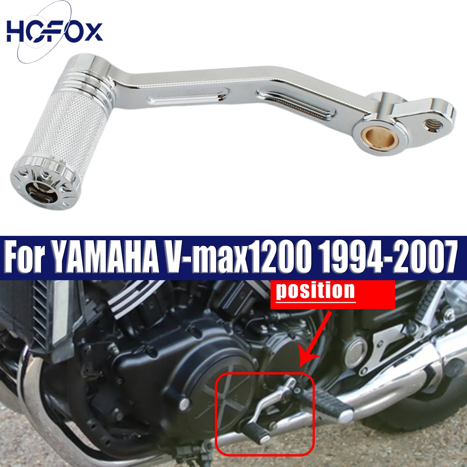 

For YAMAHA V-max1200 1994-2007 Gear Shift Lever Shifter Pedal Pedal Pegs Motorcycle Accessories