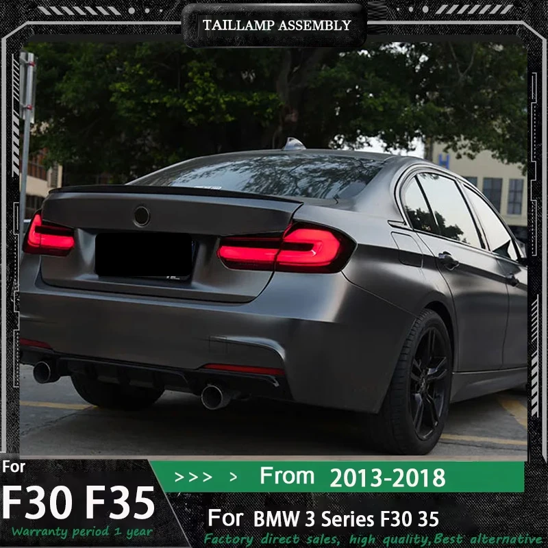 Luci auto per BMW F30 Fanale posteriore a LED 2013-2018 F35 F80 Lampada posteriore 3D 318i 320i 325i 330i 335i Segnale DRL Accessori auto
