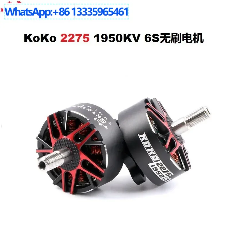 

2PCS SKYSTARS Racing Spec KOKO 2275 1950KV 6s Brushless Motor KOKO RS 2275