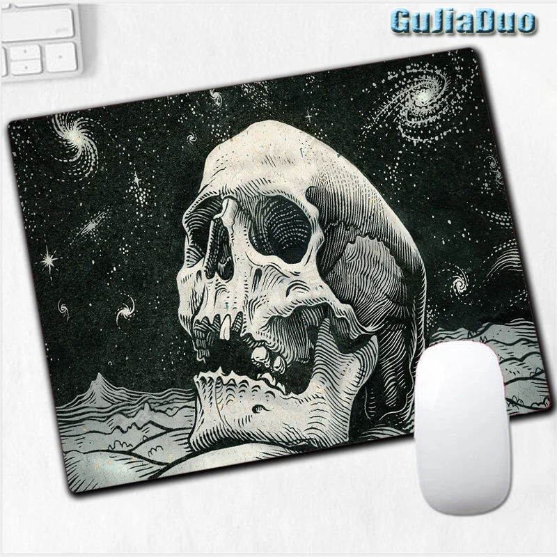 GuJiaDuo Skull Art Mouse Pad Gamer Computer Keyboard Table Desk Mat 80x40 XXL Large Size Mousepad Gaming Accessories Pc Cushion