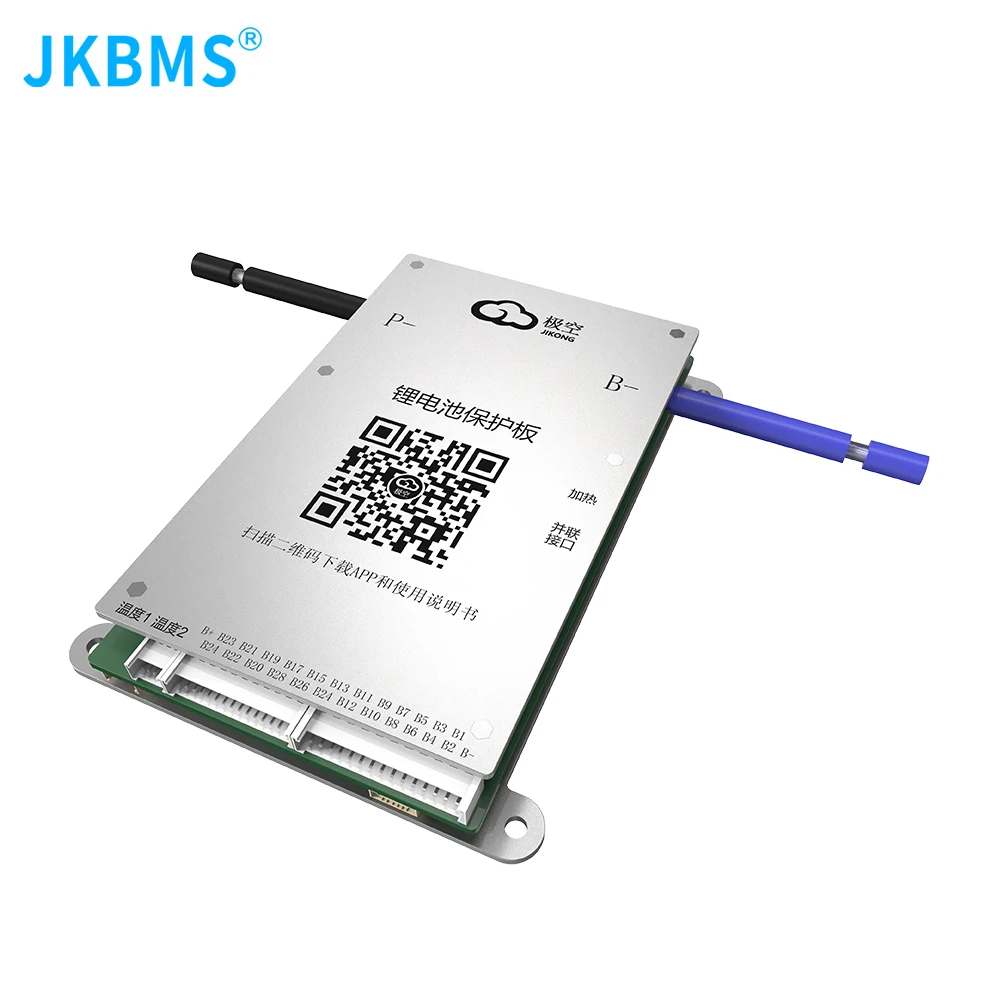 بطارية ليثيوم أيون BMS الذكية BMS ، 60A ، BT ، BD6A17S6P ، 8S ، 10S ، 12S ، 16S ، 17S ، 24V ، 48S ، بطارية مع 0.6A BMS نشط متوازن ، LiFePO4 ، للبيع