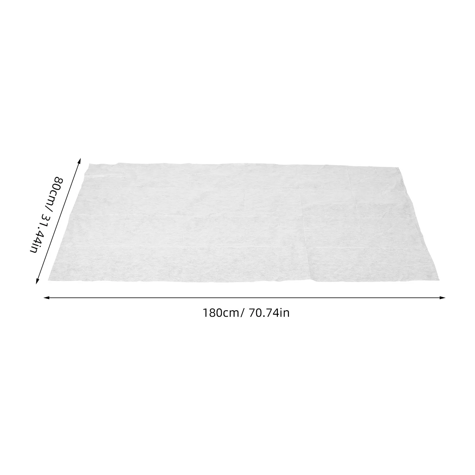 Lençóis descartáveis para massagem, 10 peças, não tecido, à prova d'água, salão de beleza, spa, mesa, protetor de cera facial, à prova de óleo