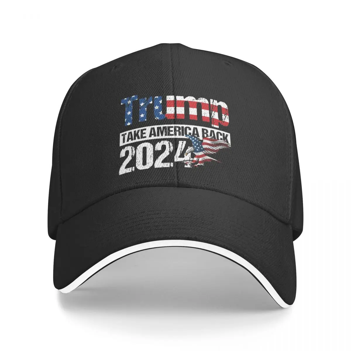 

Unisex Donald Trump Take America Back 2024 Dad Hat Fashion Presidential Race Election Versatile Baseball Cap Adjustable