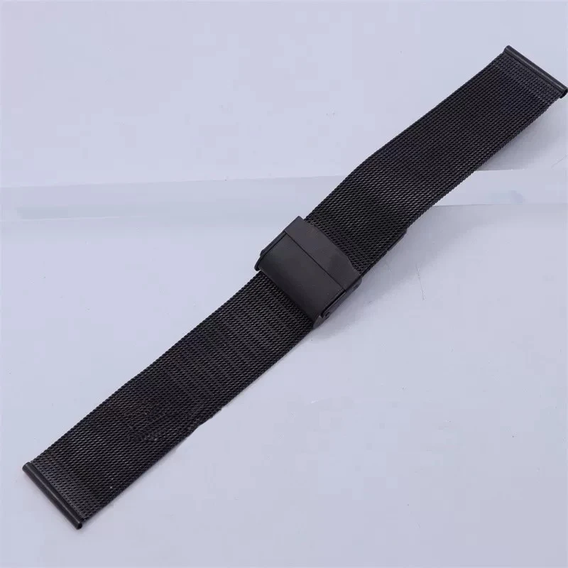 Mesh-Armband aus Edelstahl, Uhrenarmband, 12 mm, 13 mm, 14 mm, 15 mm, 16 mm, 17 mm, 18 mm, 20 mm, 22 mm, Unisex-Ersatzarmband, Zubehör – Detail 3