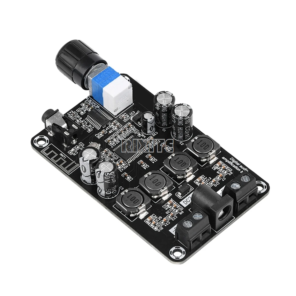 Bluetooth 5.0 디지털 오디오 전력 증폭기 모듈 50W * 2 TPA3118D2 듀얼 채널 클래스 D 오디오 전력 증폭기 보드 DC12V ~ 24V