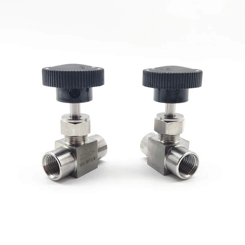 304 Stainless Steel NPT Female Thread Needle Valve 1/8