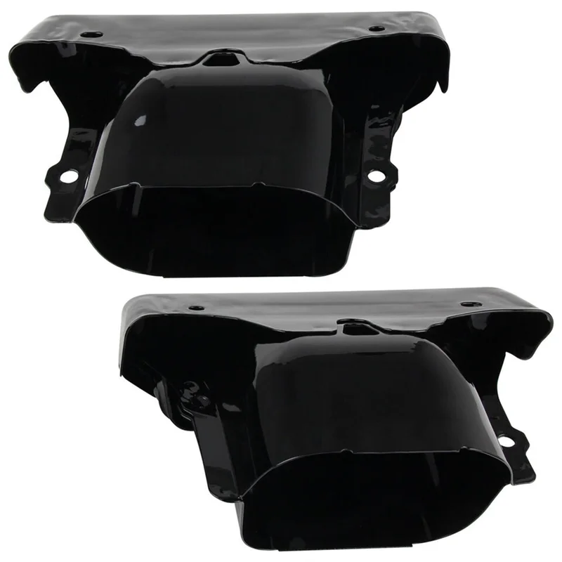 

2 PCS Car Left+Right Exhaust Bezels Black Metal For Chevy Silverado GMC 1500 Series 2019-2023 84434641 84434642 84667764