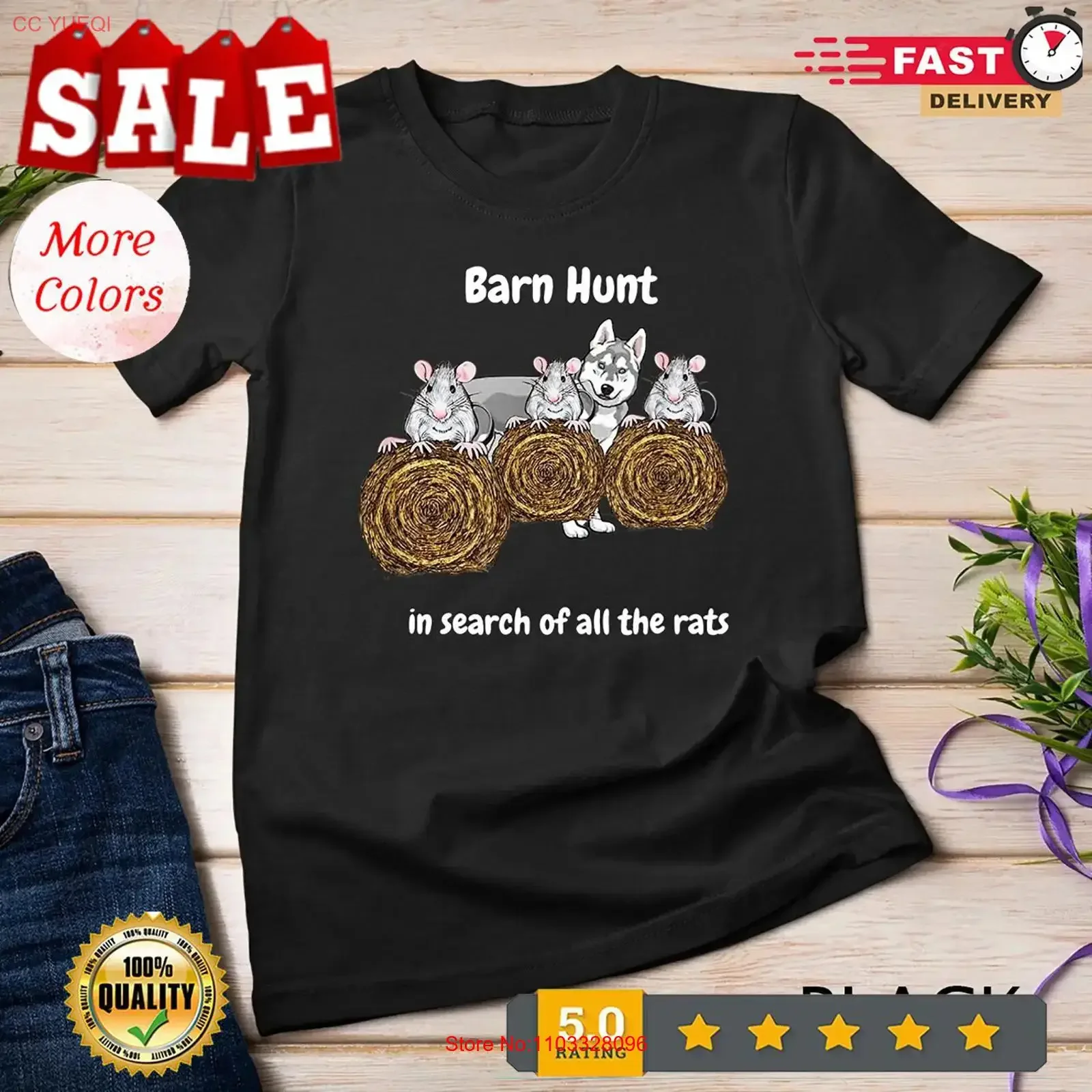 Camiseta divertida de Barn Hunt en