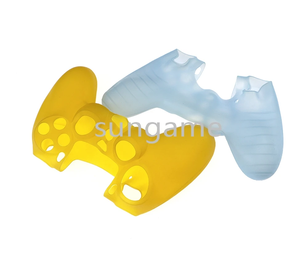 10 szt. Miękkie silikonowe etui ochronne na kontroler SONY Playstation 4 PS4