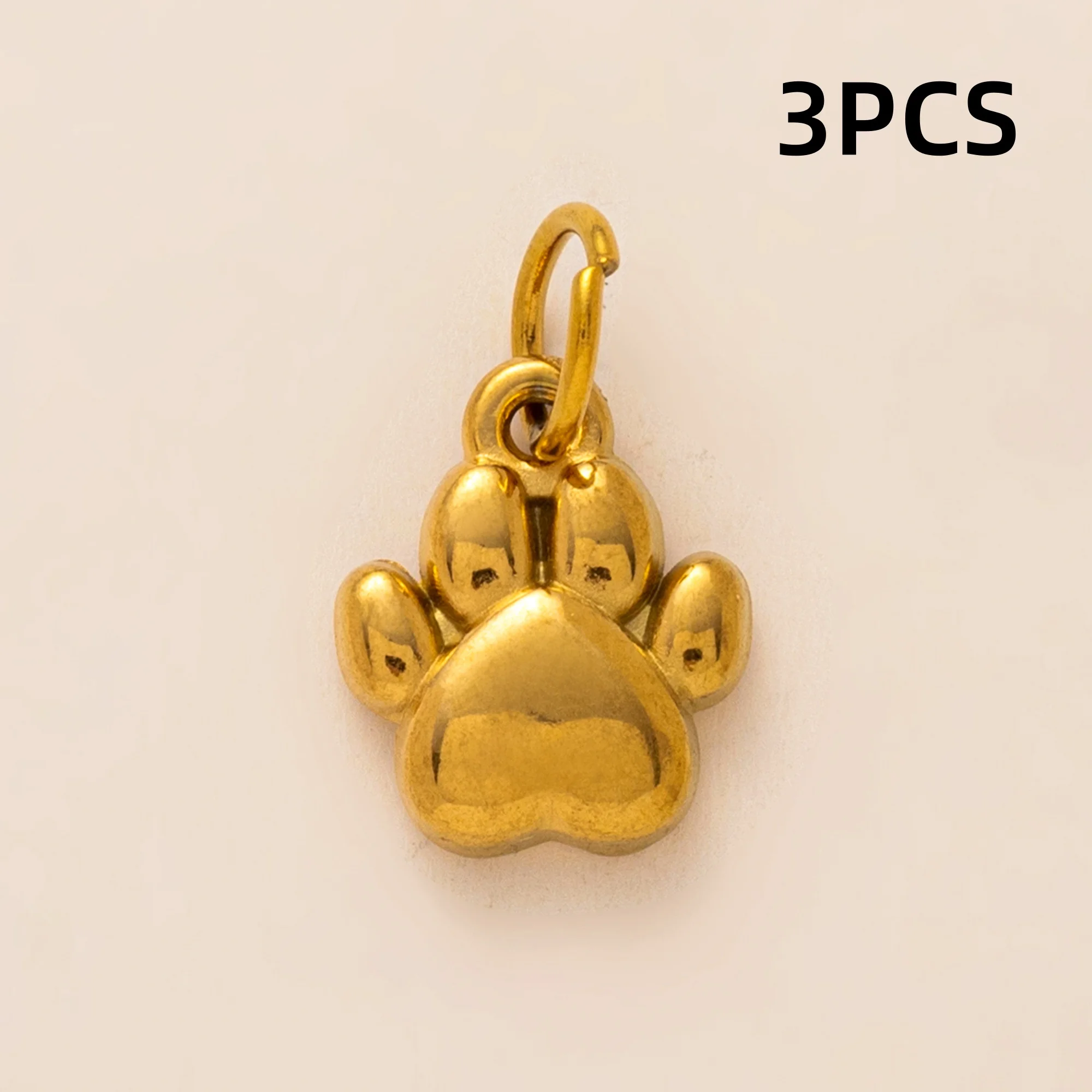 3 Stück Modische Schmetterling Kleiner Fisch Weiße Katze 316 Edelstahl Wasserdicht Farberhaltend DIY Anhänger Charms für Schmuck – Detail 3