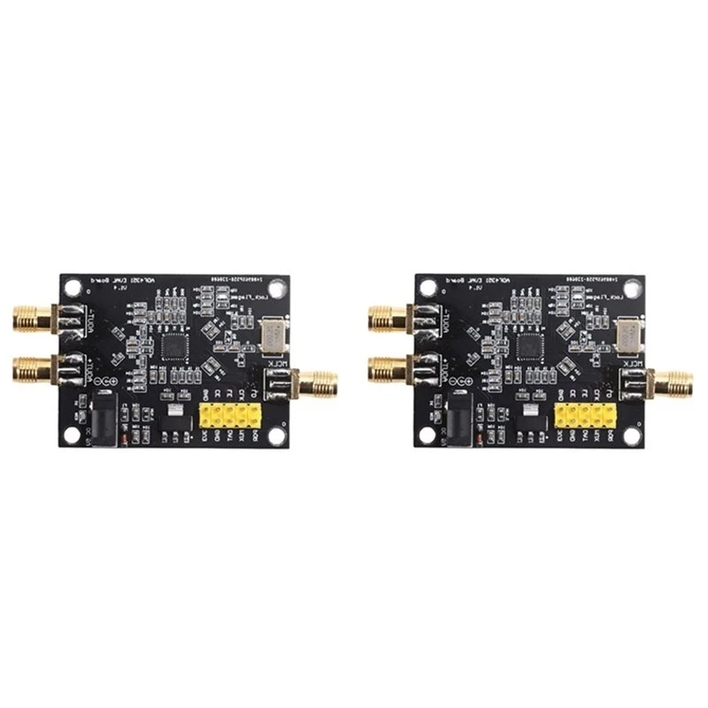 IDUD 2X 35M-4.4Ghz PLL RF Signal Source Development Board ADF4351 Signal Generator Module SMA RF Phase-Locked Loop Board