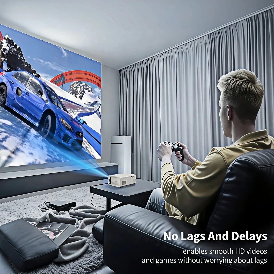 XNANO Q1 มินิโปรเจคเตอร์แบบพกพ - Home Cinema Gaming บทวิจารณ์และราคา