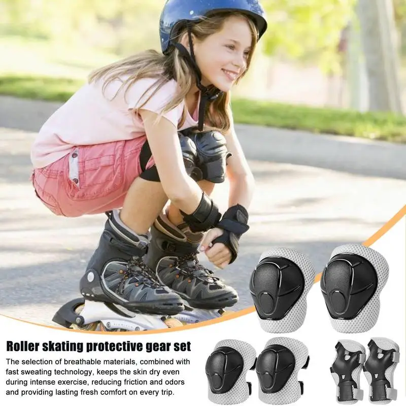 Kids Skating Protective Gear Comfortable Roller Skating Protective Gear For Elbow Breathable Elbow Pads Quick Wicking For Sports